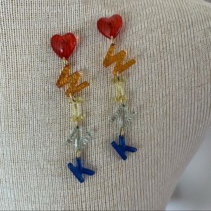 Rainbow Wink Earrings